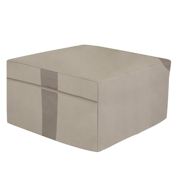 Rebrilliant Housse pour table de foyer d'extérieur moderne carré Monterey, 42 po x H 22 po